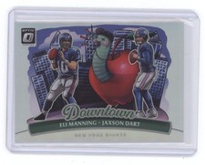 ELI MANNING JAXSON DART 2025 PANINI DONRUSS OPTIC DOWNTOWN SSP CASE HIT Q1887