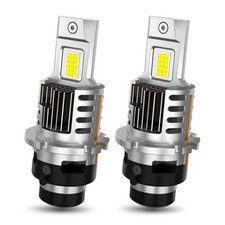 AUXITO D2S D2R D2C LED Headlight Bulbs High Low Beam Kit 6500K Bright White