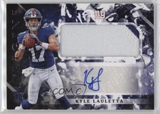 2018 Panini Origins Rookie Kyle Lauletta #123 Jumbo Patch Auto 5w7