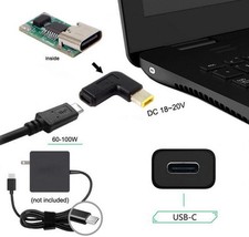 90-degree Angle PD USB-C to Lenovo ThinkPad X...