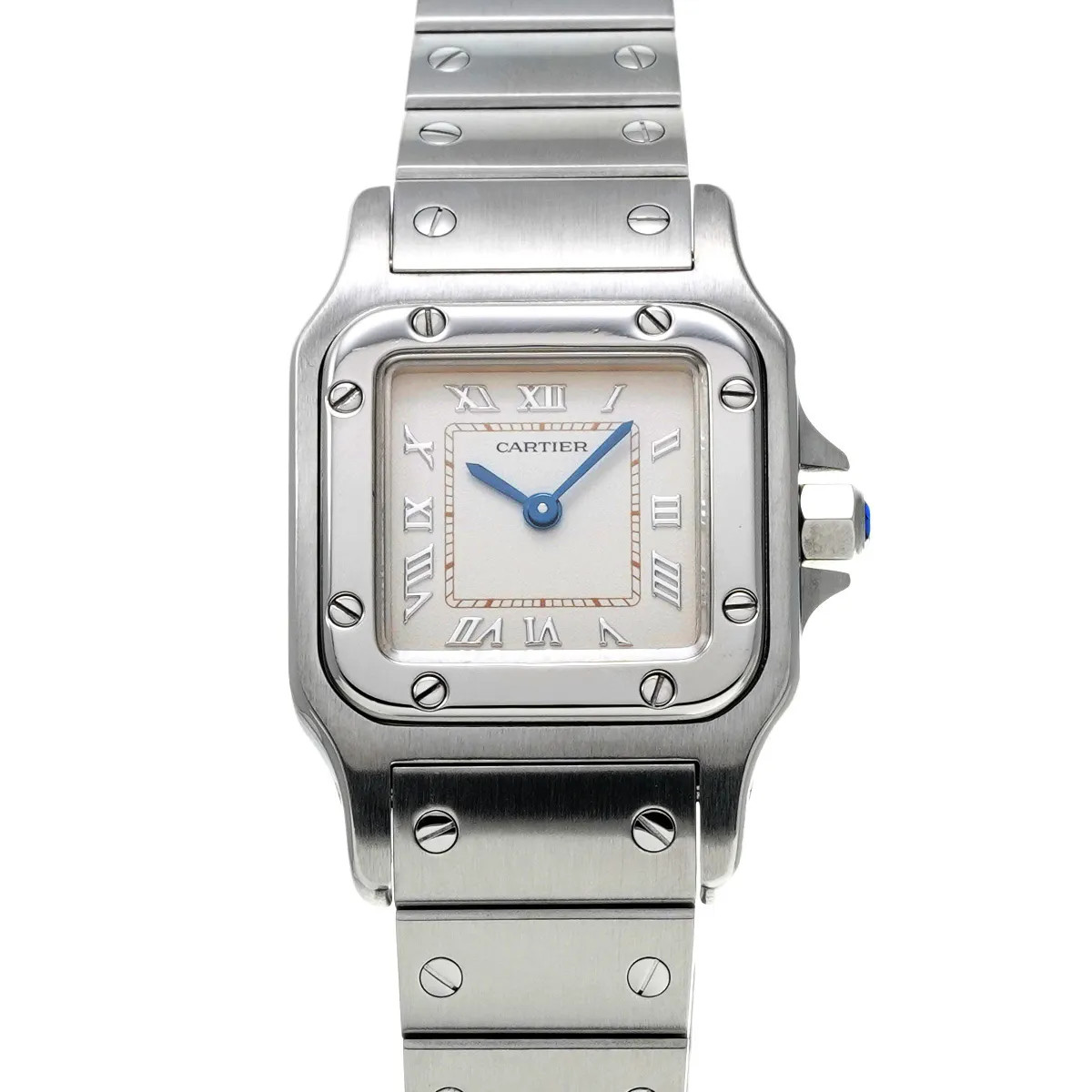 Cartier Santos W20024D6 Stainless Steel Ivory