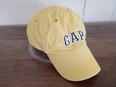 Yellow traditional Gap Logo hat - unisex - adjustable strap.