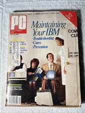 Vintage PC Mag Magazine Volume 4 Number 6 March 19, 1985 Computers Microsoft IBM