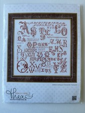 Thea Governatore Kit Punto Croce 2093A Personaggio Antico Campionatore Alfabeto Nuovo