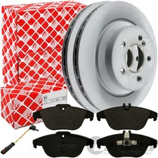 FEBI BREMSSCHEIBEN &Oslash;300mm + BEL&Auml;GE HINTEN f&uuml;r MERCEDES GLK-KLASSE X204 2008-2015