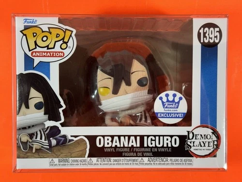 Funko Pop! Obanai Iguro Demon Slayer Funko Shop Exclusive #1395 With Protector