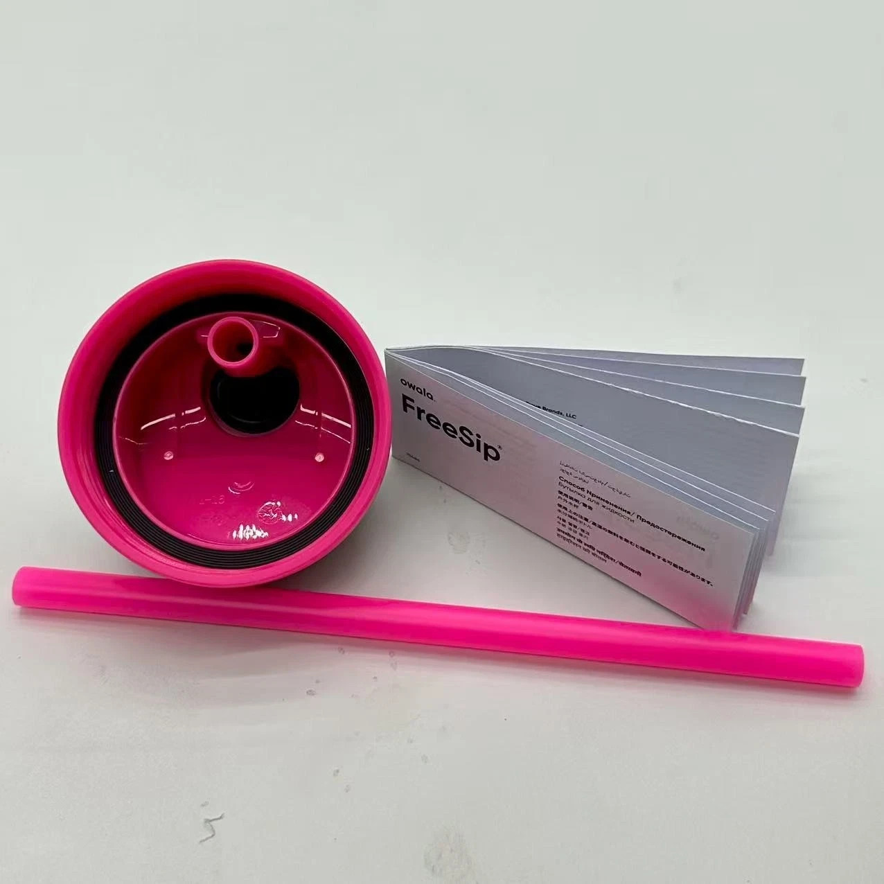 Owala FreeSip 32oz Stainless Bottle Leak-Proof Peach Pink