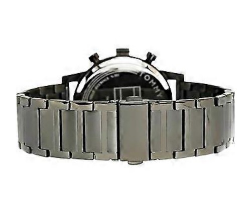 Tommy Hilfiger Men's Watch, Blue Dial Gray Steel Band Multi Function 1791456 New - Picture 3 of 4
