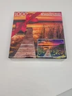 Sealed. Ferraro Landscape Dock Lake Sunset Photo Jigsaw Puzzle 1000 piece
