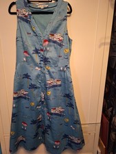 Boden Seaside Print Dress 14
