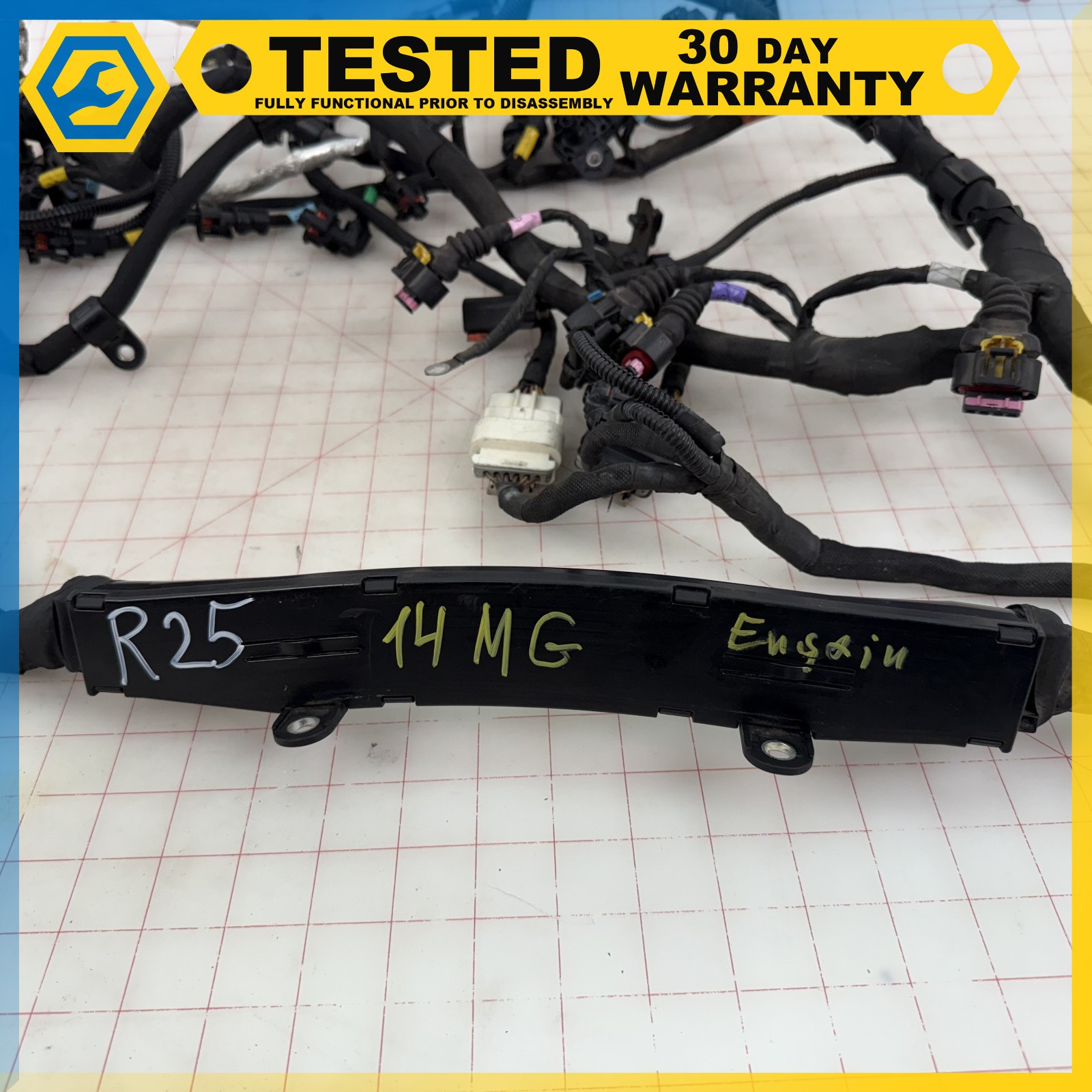 14-17 MASERATI GHIBLI 3.0L F160 engine MOTOR WIRE WIRING HARNESS OEM
