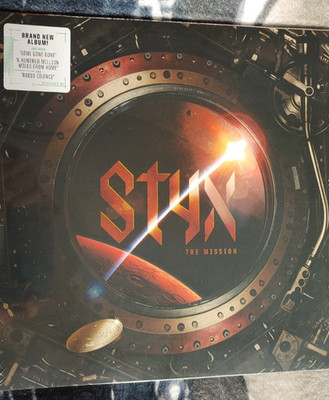STYX THE MISSION LP 2017 NEW AND SEALED