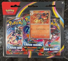  Charmeleon 3-Pack Blister Chaos Rising ME04 Pokemon TCG Ready To Ship