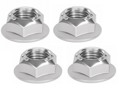 4 Torque Converter Nuts Ford A4LD C3 C4 C5 C6 AOD E4OD HeavyDuty 3/8''-24x.34''
