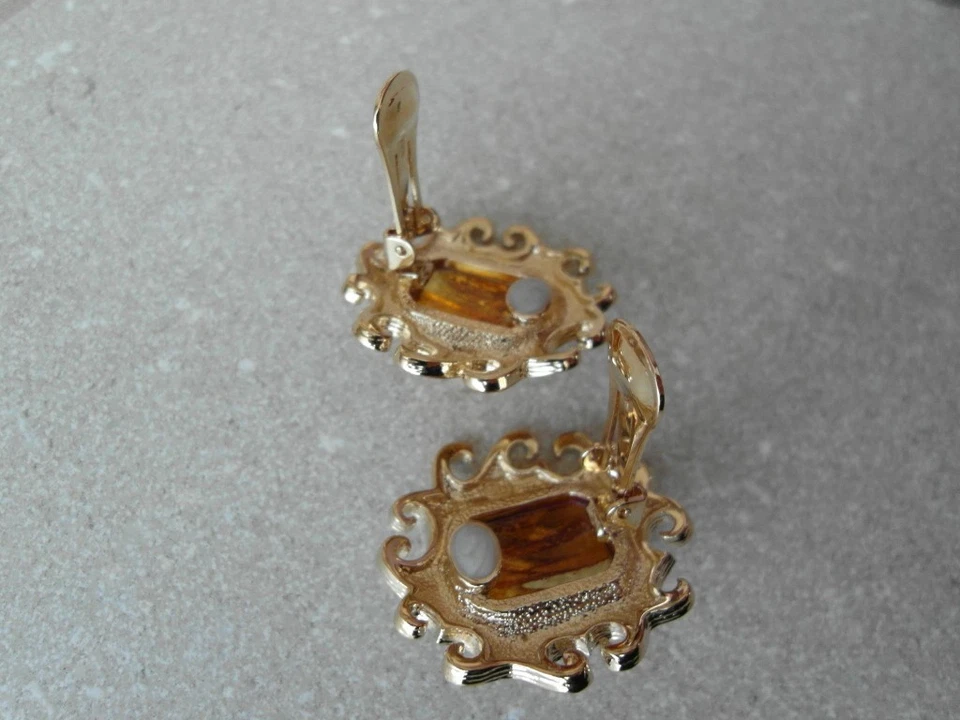 Pierre Lang Ohrclips  goldfarben Gold TOP - Bild 3 von 4