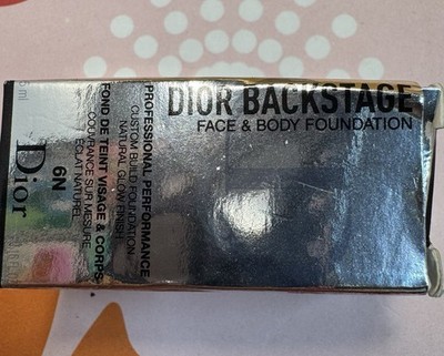 Dior BackStage Face & Body Foundation 5mL/0.16 oz Color 6N Neutral (Box Damage)
