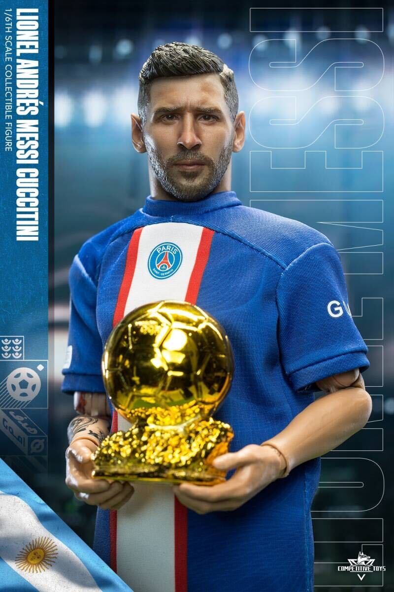 New Competitive Toys 1/6 BOSS Lionel MESSI Real Action Figure