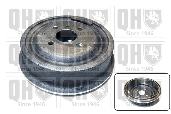 Brake Drum fits OPEL MANTA B 2.0 Rear 77 to 88 QH 568038 568051 90135264 568056 - Image 2 of 4
