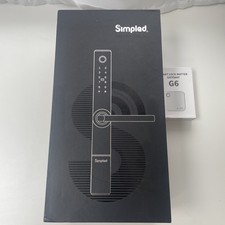 Simpled SF Odporny na warunki atmosferyczne Matter Smart Lock, 7-w-1 współpracuje z asystentem domowym