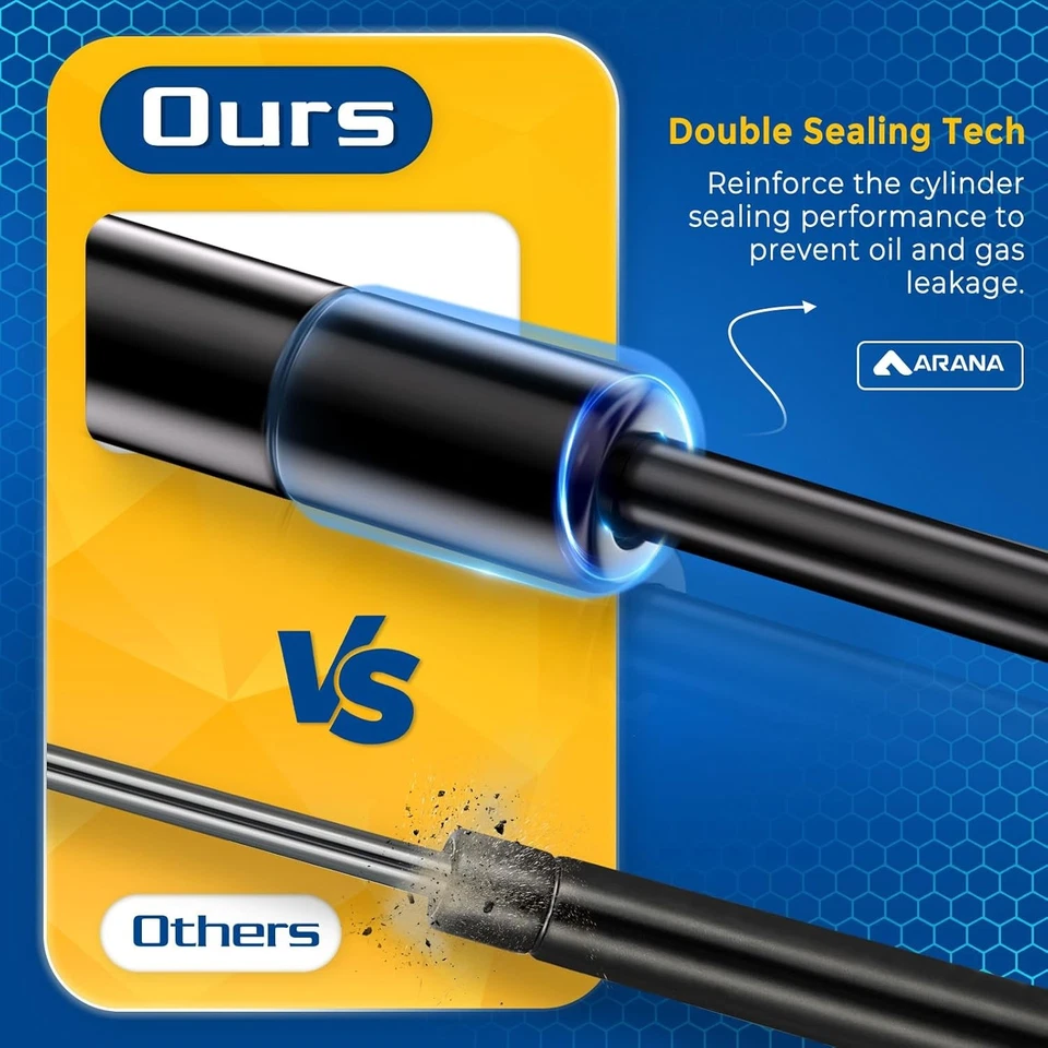 Soporte elevador de puntal trasero ARANA para Hyundai Santa Fe 2015-2017, Foto 3 de 4