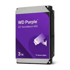 WD 3TB Purple Surveillance Hard Drive Internal Hard Drive HDD-WD33PURZ