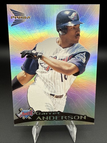 1999 Pacific Prism Garret Anderson #1 card