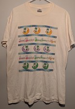 Delta Jimmy Buffett Beach House on the Moon 1999 Graphic concert Tee Cotton L