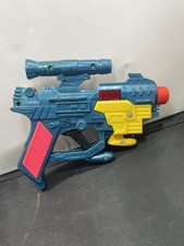 RARE VINTAGE 90'S PLASTIC FRICTION SPACE GUN COSMIC PISTOL CHINA