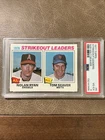 1977 Topps 1976 Strikeout Leaders Nolan Ryan Tom Seaver #6 PSA VG-EX 4