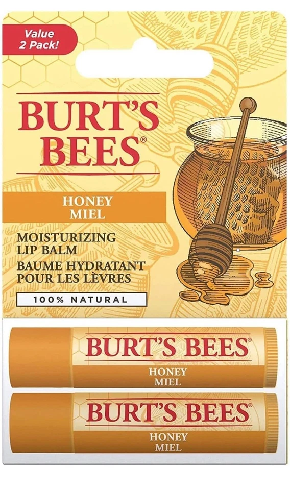 Burt's Bees Lip Balm Multipack, Chapstick Balms With Honey & Beeswax,...