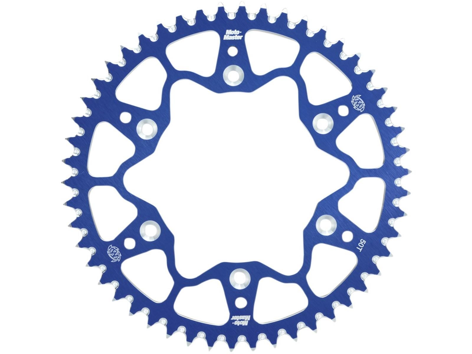 MOTO MASTER Aluminum Mud Sprocket Fits KTM SX85 Blue 47 Teeth