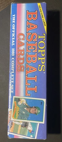 1989 Topps Baseball Factory Sealed Complete Set 792 Cards Griffey RC
