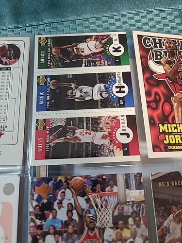 NINE MICHAEL JORDAN CARDS NBA HOOPS - Picture 8 of 19