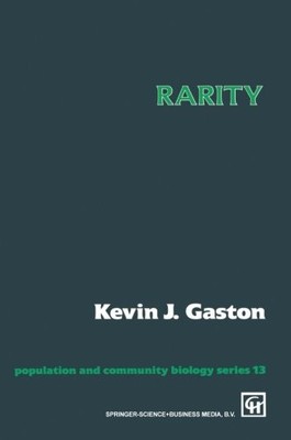 RARITY (POPULATION AND COMMUNITY BIOLOGY SERIES) By K J Gaston **Excellent**