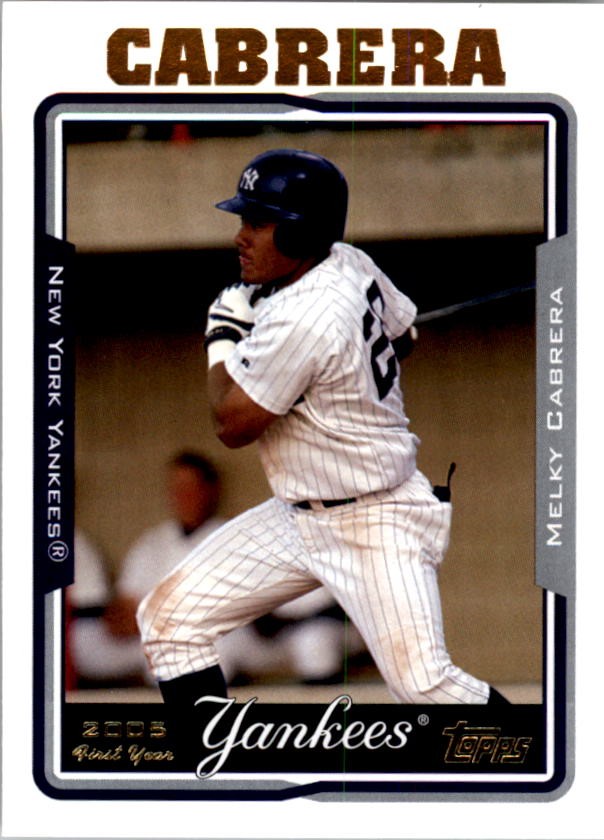 2005 Topps #298 Melky Cabrera FY RC - BB