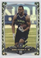 2014 Topps Chrome STS Camo Refractor 26/499 George Atkinson III #148 1x8
