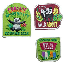 Girl Scout Patch: 2025 Cookie Sales - Embrace Possibility - Select