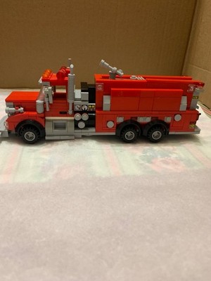 LEGO  FIRE: Water Tender - Custom Built