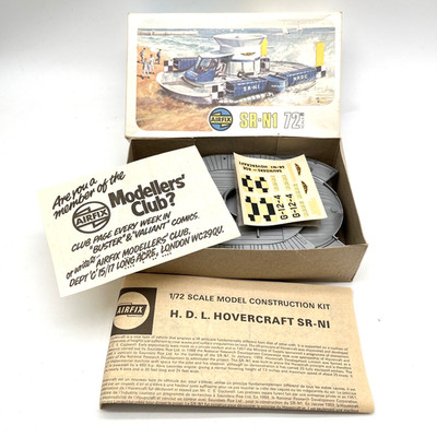Airfix 02007 - SR-N1 HOVERCRAFT Vintage Bausatz NEU OVP  