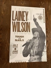 Lainey Wilson Hatch Show Print Tough As Nails Country Music Hall Of Fame Exhibit