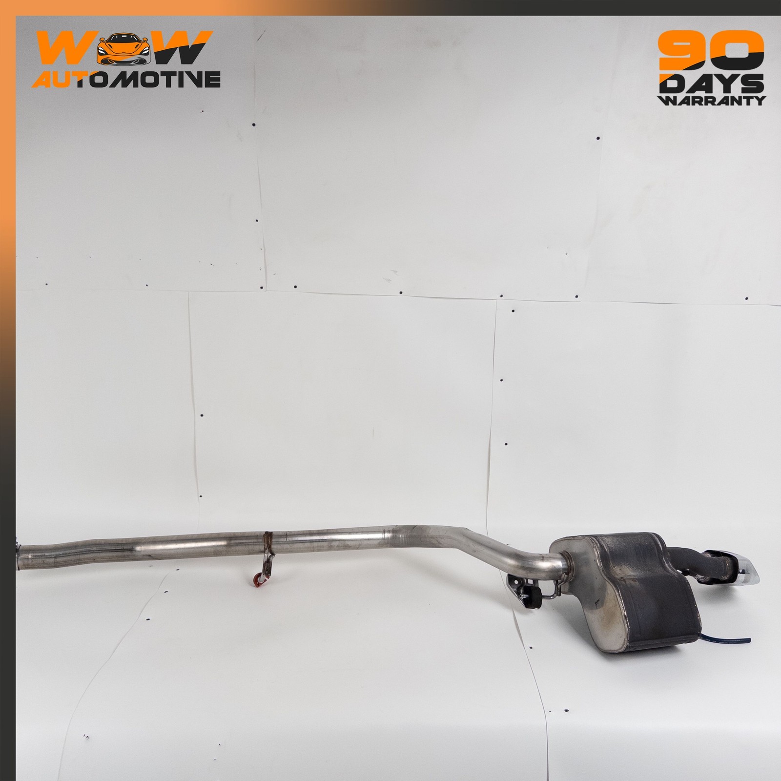 13-19 MASERATI QUATTROPORTE GTS 3.8L V8 LEFT DRIVER SIDE EXHAUST MUFFLER OEM