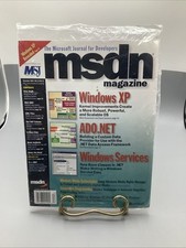 December 2001 Factory Sealed Microsoft Developers Journal MSDN Magazine RARE 