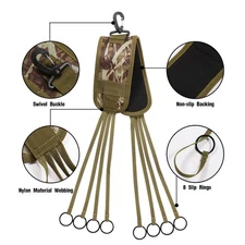 Wear-Resisting Camouflage Game Carrier 8-Loop Strap For Ducks Waterfowl Floating