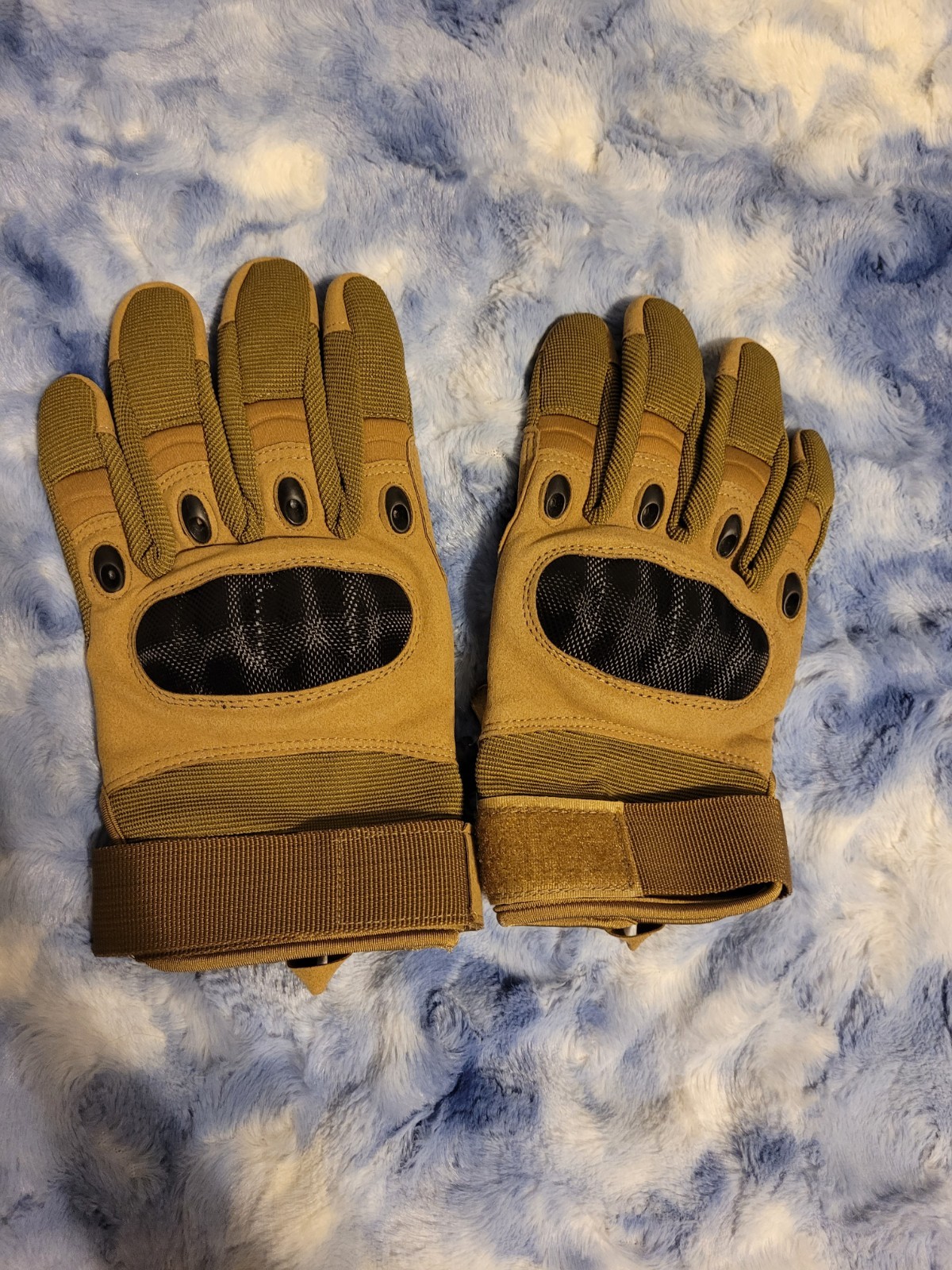 Armored Knuckle Paintball/Airsoft Tactical Gloves