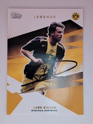 LARS RICKEN 2021-22 Topps Borussia Dortmund Team Set #LE-LR