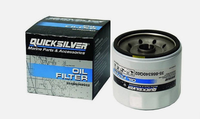 MERCRUISER ÖLFILTER - QUICKSILVER - GM V-8 5.0 5.7 - 4 ZYL 3.0 - 35-866340Q03