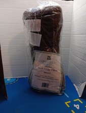 OakRidge Sherpa Neck Cradle Pillow BROWN