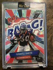 Terrell Davis 3/5 2025 Wild Card Rookies and Legends Comix Denver Broncos