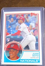 2018 Topps Update Series - 1983 Topps Design Juan Soto #83-12 (RC)
