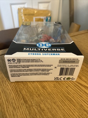 McFarlane Toys DC Multiverse Cyborg Superman Gold Label Target Exclusive Figure - 第 6/6 張圖片